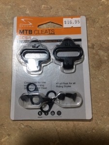 Serfas SPD cleat set